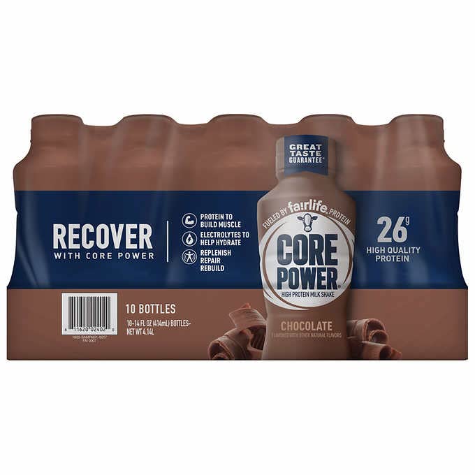 26g High Protein Chocolate Shake, 14 Fl Oz (Pack of 10) M12951