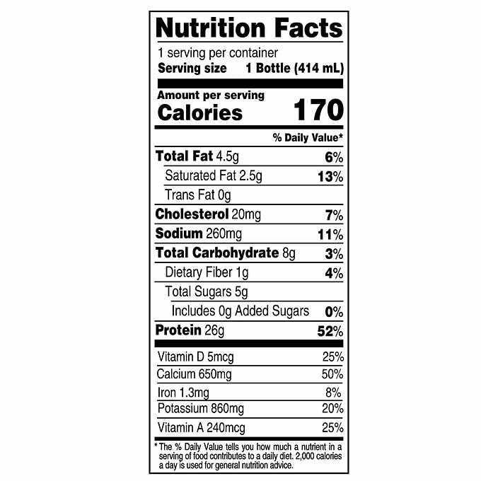 26g High Protein Chocolate Shake, 14 Fl Oz (Pack of 10) M12951