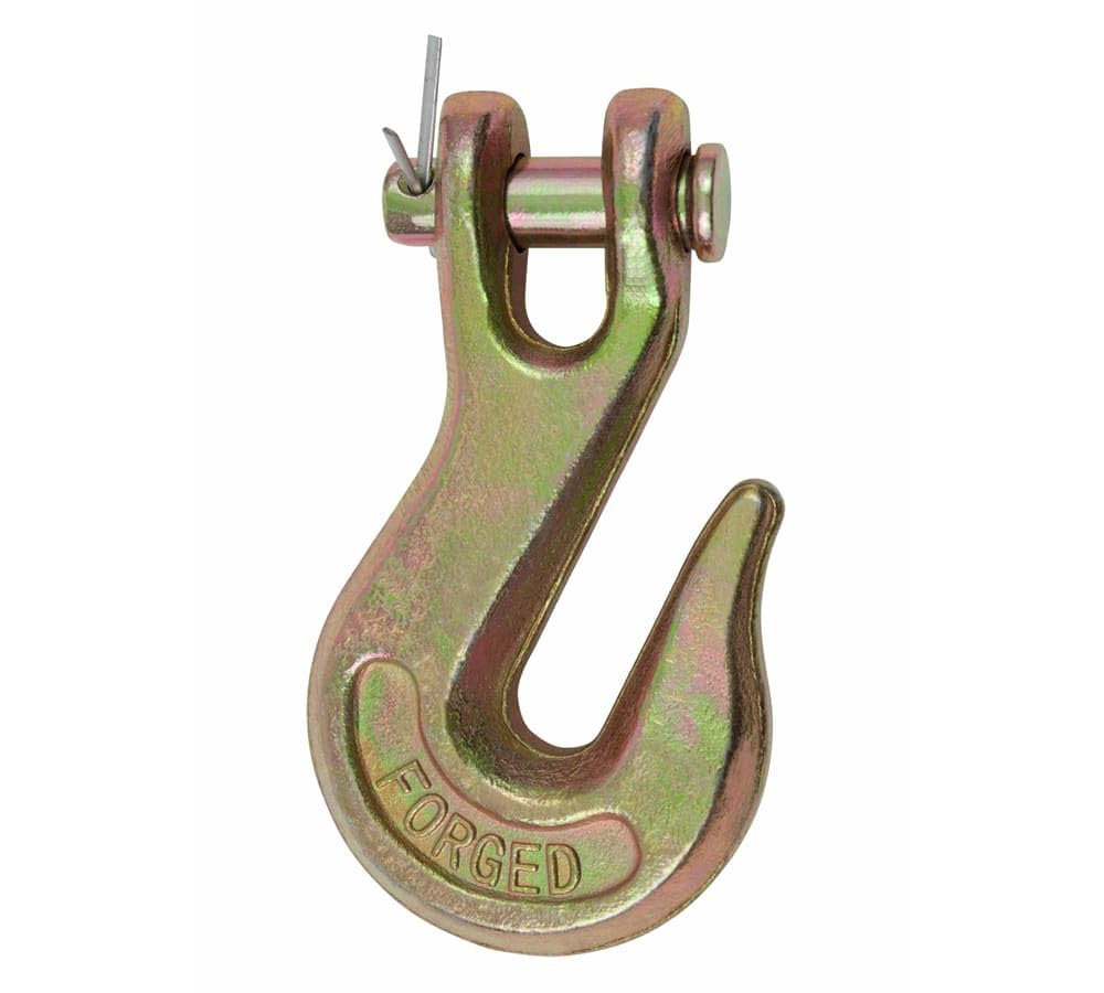 3/8 Grade 70 Forged Alloy Steel Clevis Grab Hooks 10 Pack F586