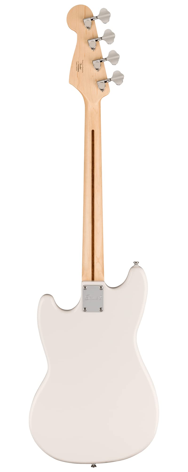 Arctic White Bass Guitar with Amplifier and Cable P5241