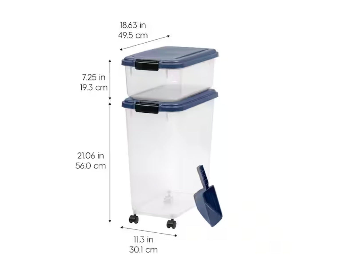 Airtight Pet Food Storage Combo with Scoop Z554906