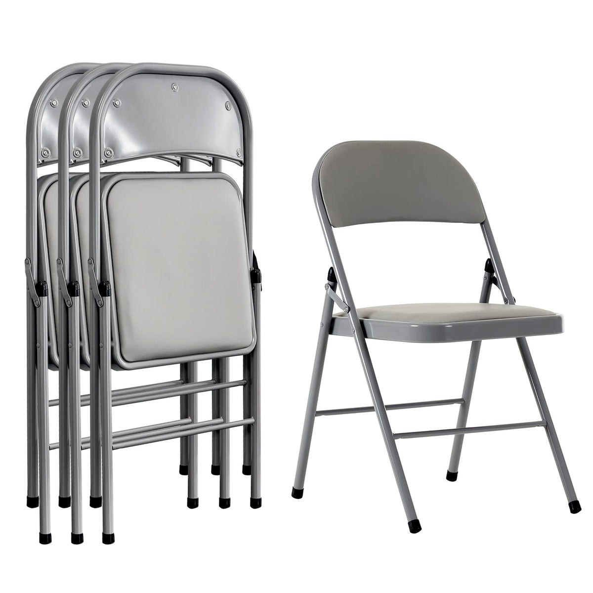 Foldable Iron PVC Chairs A168534