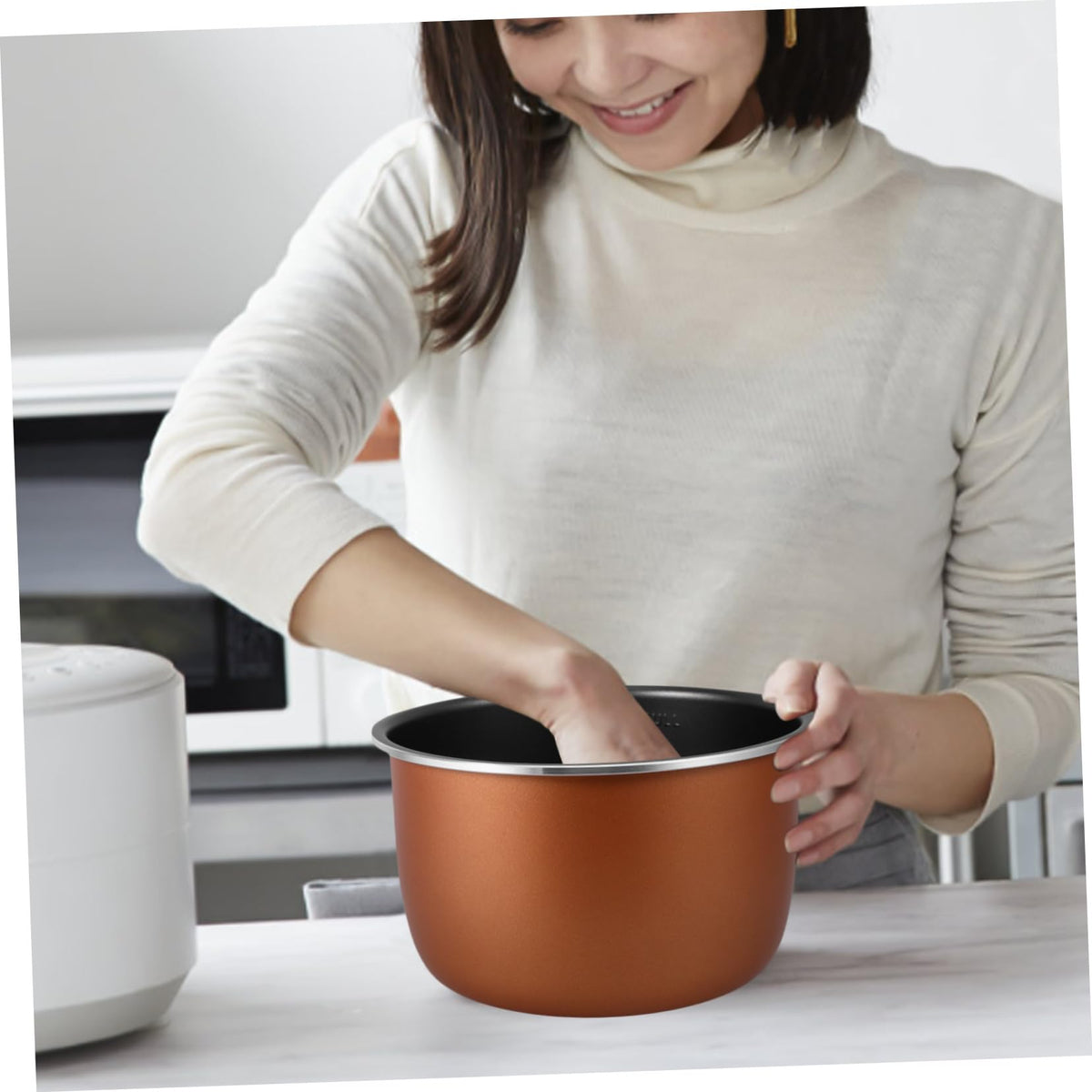 Aluminum Alloy Non-stick 4l Replacement Inner Pot G855