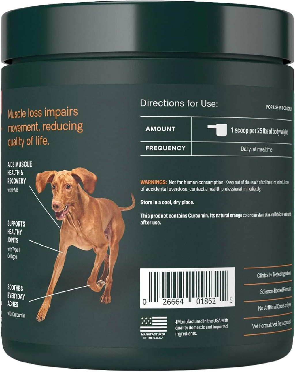 Healthy Muscle & Strength Powder for Dogs C1227