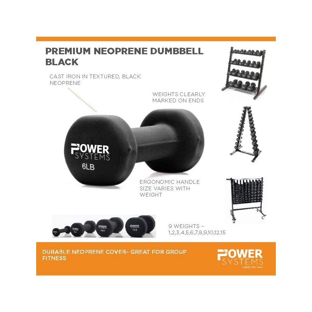 Neoprene Dumbbells Non-Slip O60662