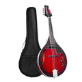 Vintage Red Sunburst Mahogany Wood Acoustic Electric Mandolin G312