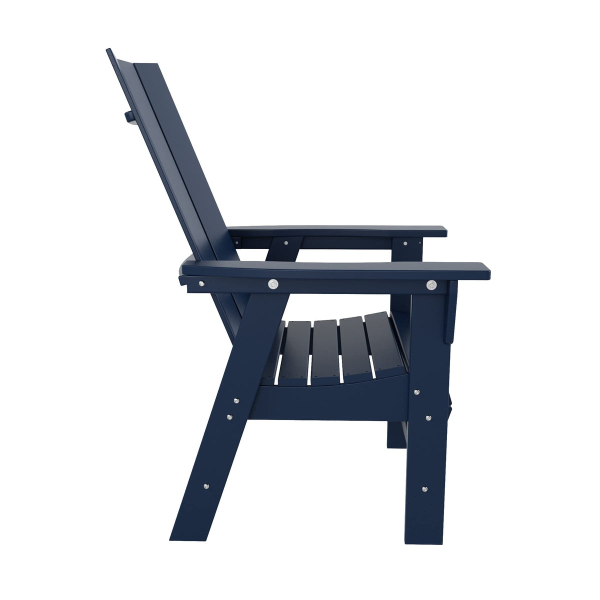 HDPE Adirondack Dining Chair Navy Blue G8983