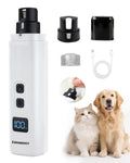 Electric Dog Nail Grinder 2 Speed 30dB Super Quiet White S960