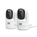 Indoor Pan Tilt Zoom Security Camera 2K Wired 2-Cam R839180