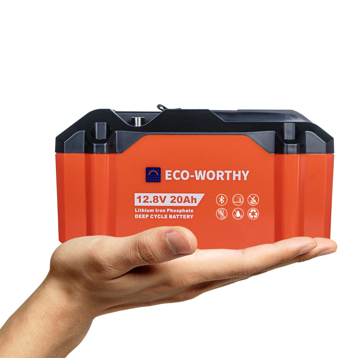 12V 20Ah Lithium Iron Phosphate Deep Cycle Battery O2856