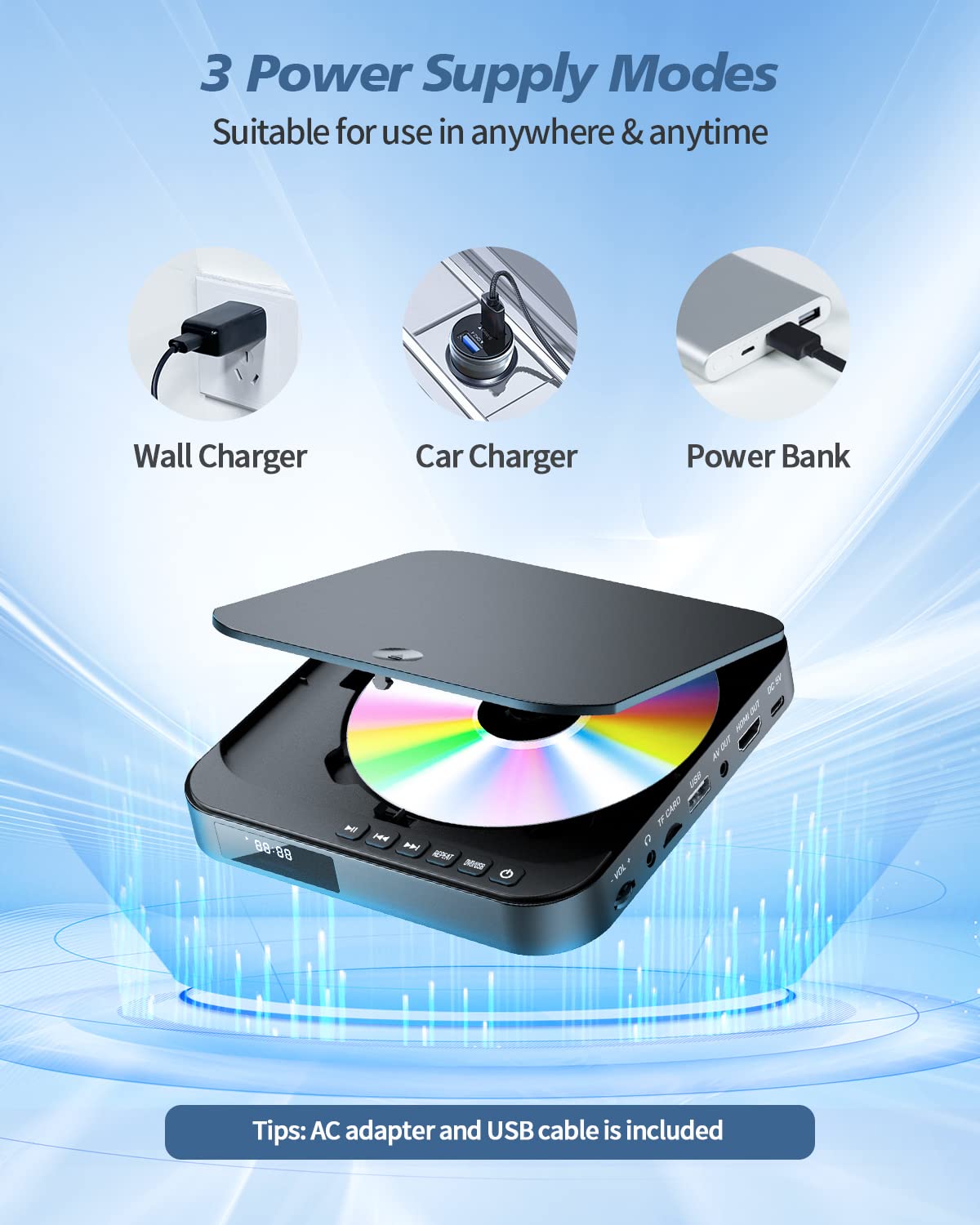 Mini DVD Player with HDMI F287