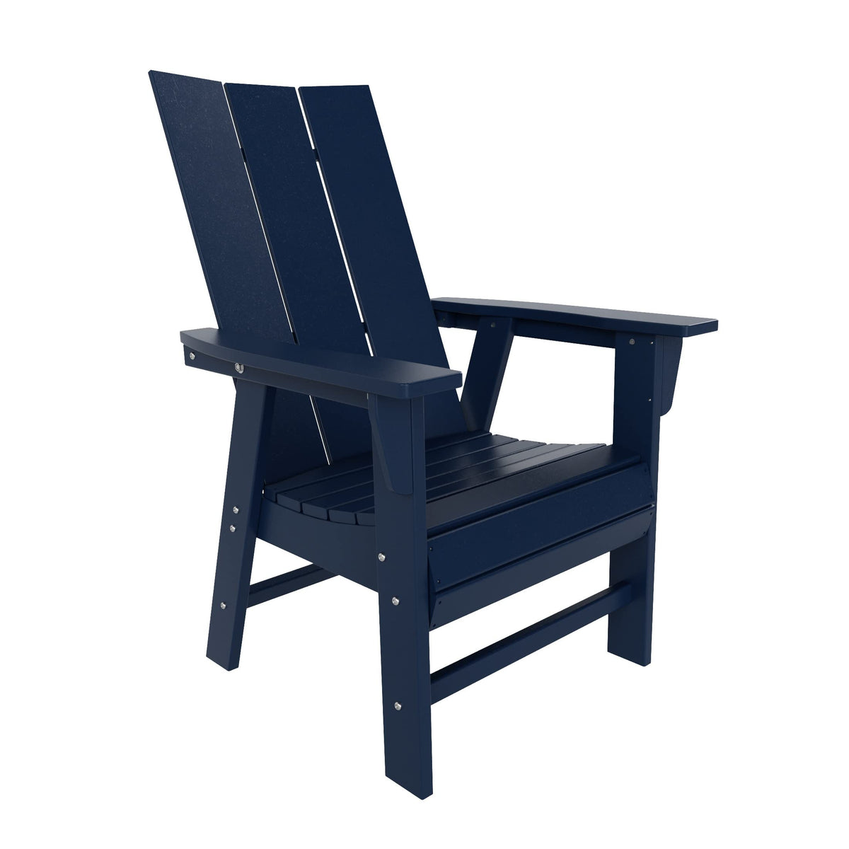 HDPE Adirondack Dining Chair Navy Blue G8983
