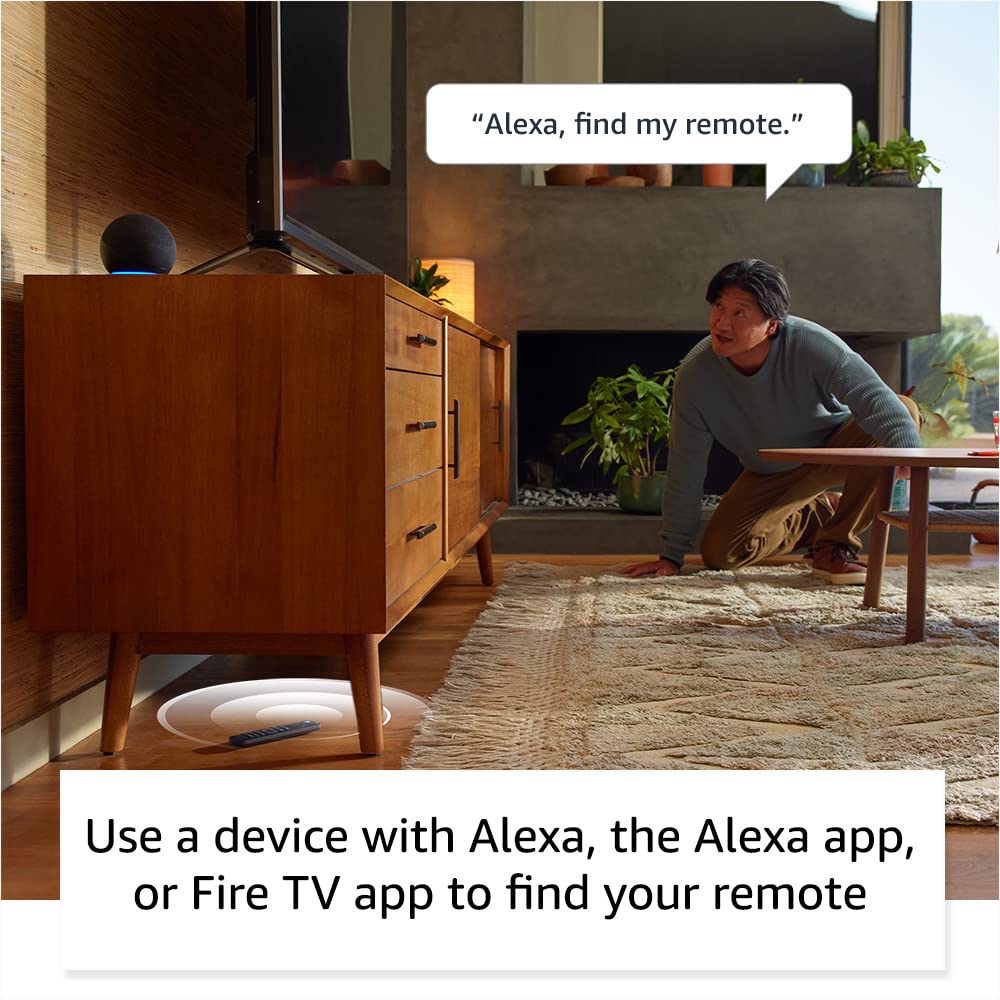 Alexa Voice Remote Pro with Remote Finder and Backlit Buttons D49433