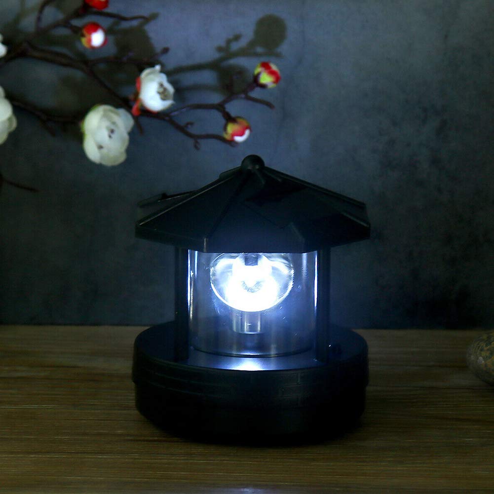 Solar Powered LED Rotating Waterproof Outdoor Decorative Light C1578