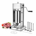 Vertical Sausage Stuffer and Churro Machine Combo, 304 Steel, 3L/5L/7L C3124