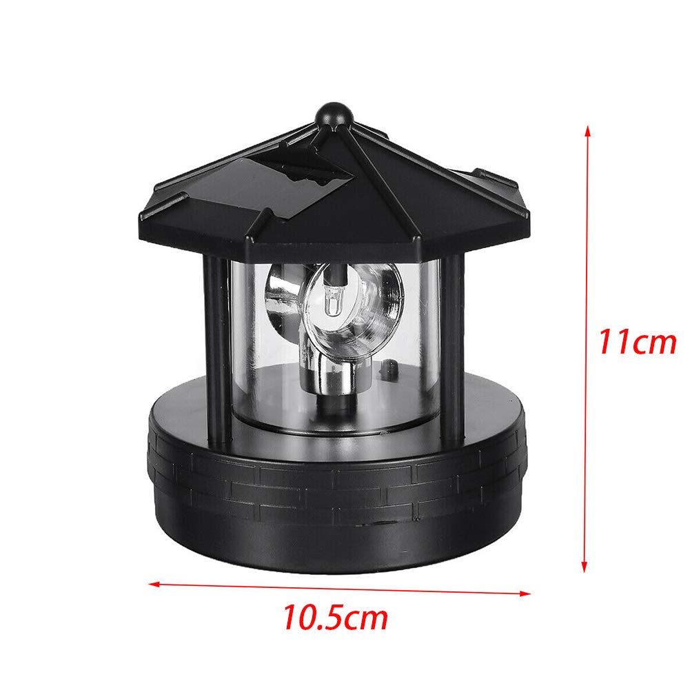 Solar Powered LED Rotating Waterproof Outdoor Decorative Light C1578