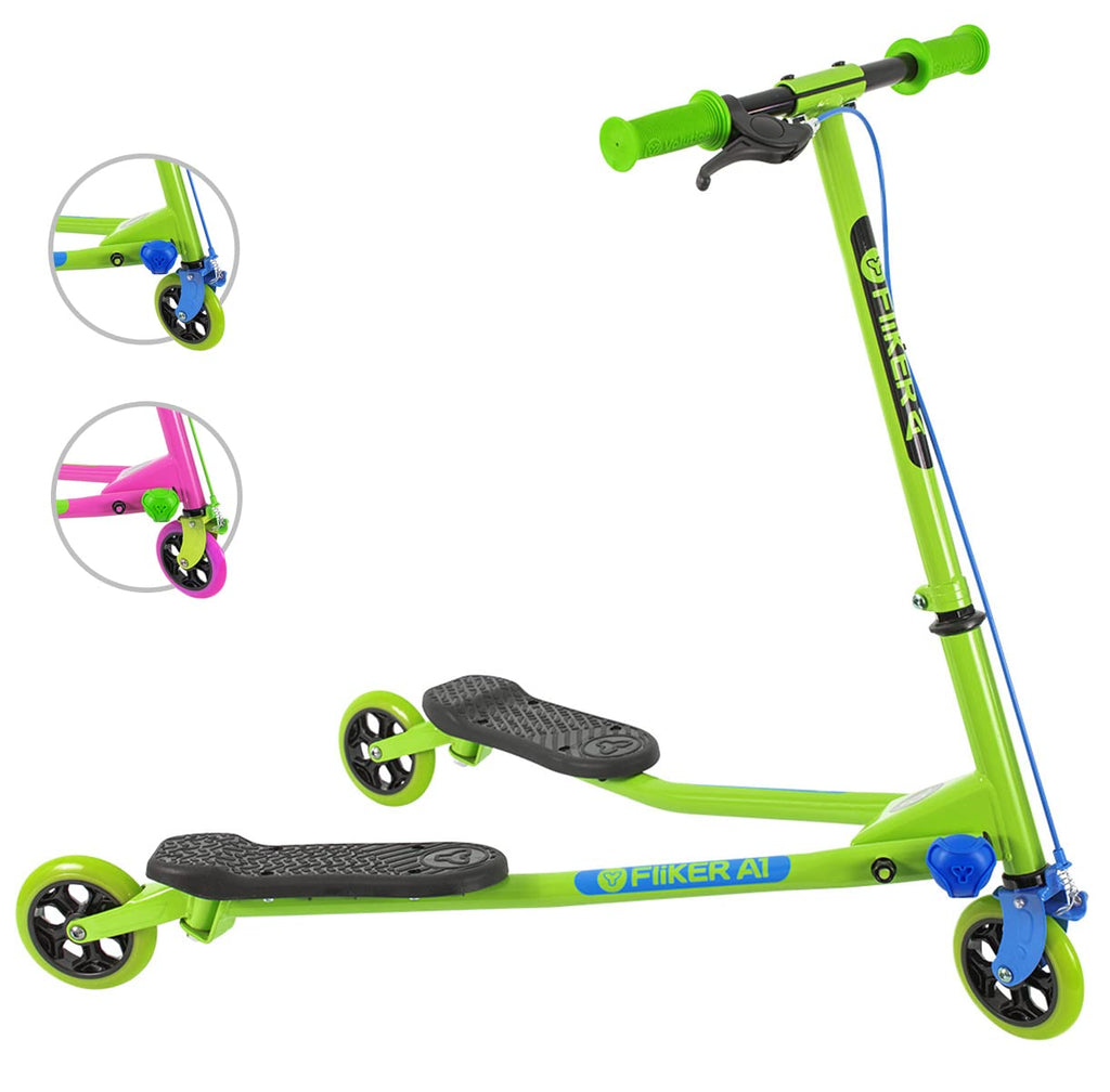 3-Wheel Wiggle Scooter with Hand Brake N88218