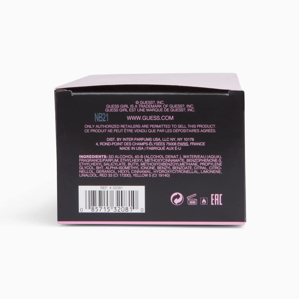 Eau de Toilette Spray 3.4 Ounce T168