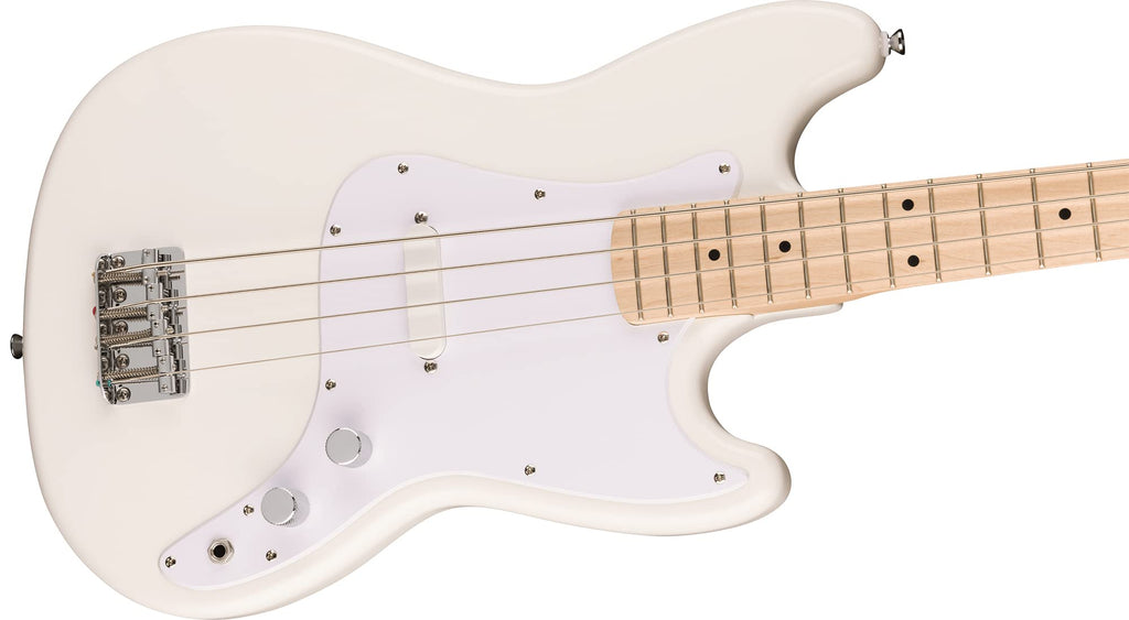 Arctic White Bass Guitar with Amplifier and Cable P5241