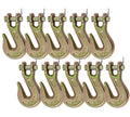 3/8 Grade 70 Forged Alloy Steel Clevis Grab Hooks 10 Pack F586