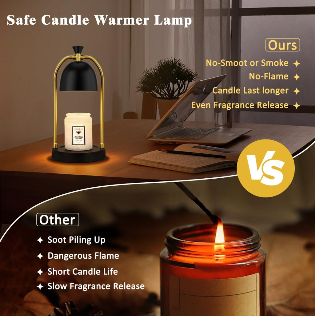 Candle Warmer Lamp with Timer 2 Pack Q441985