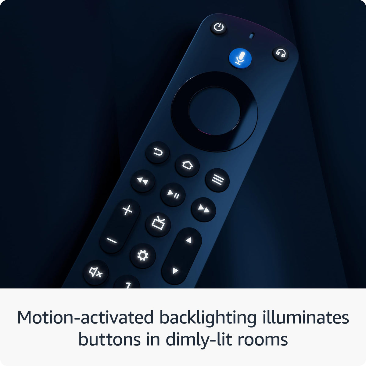 Alexa Voice Remote Pro with Remote Finder and Backlit Buttons D49433