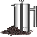 20oz Stainless Steel French Press Coffee Maker O27563
