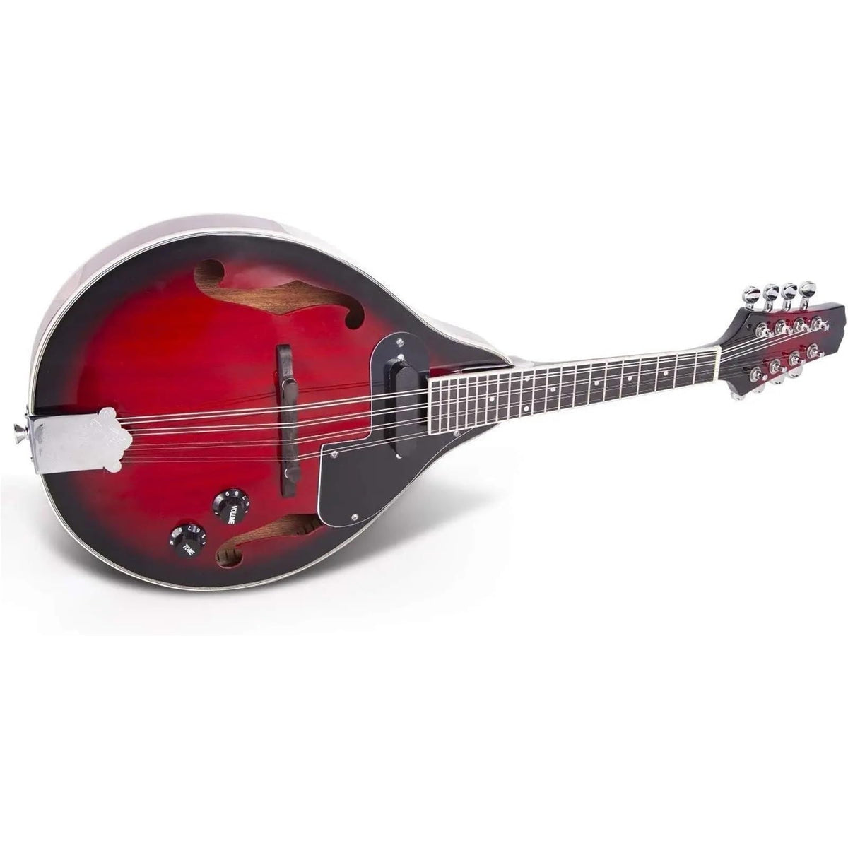Vintage Red Sunburst Mahogany Wood Acoustic Electric Mandolin G312