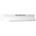Ductless Range Hood with Lights, 30-Inch, White J9881
