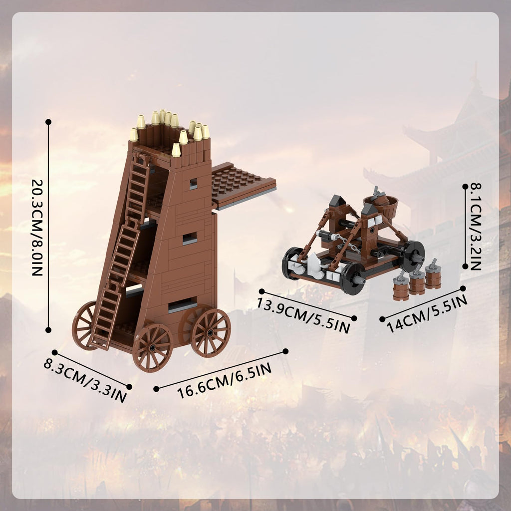 Medieval Castle Battle Building Block Set Z786