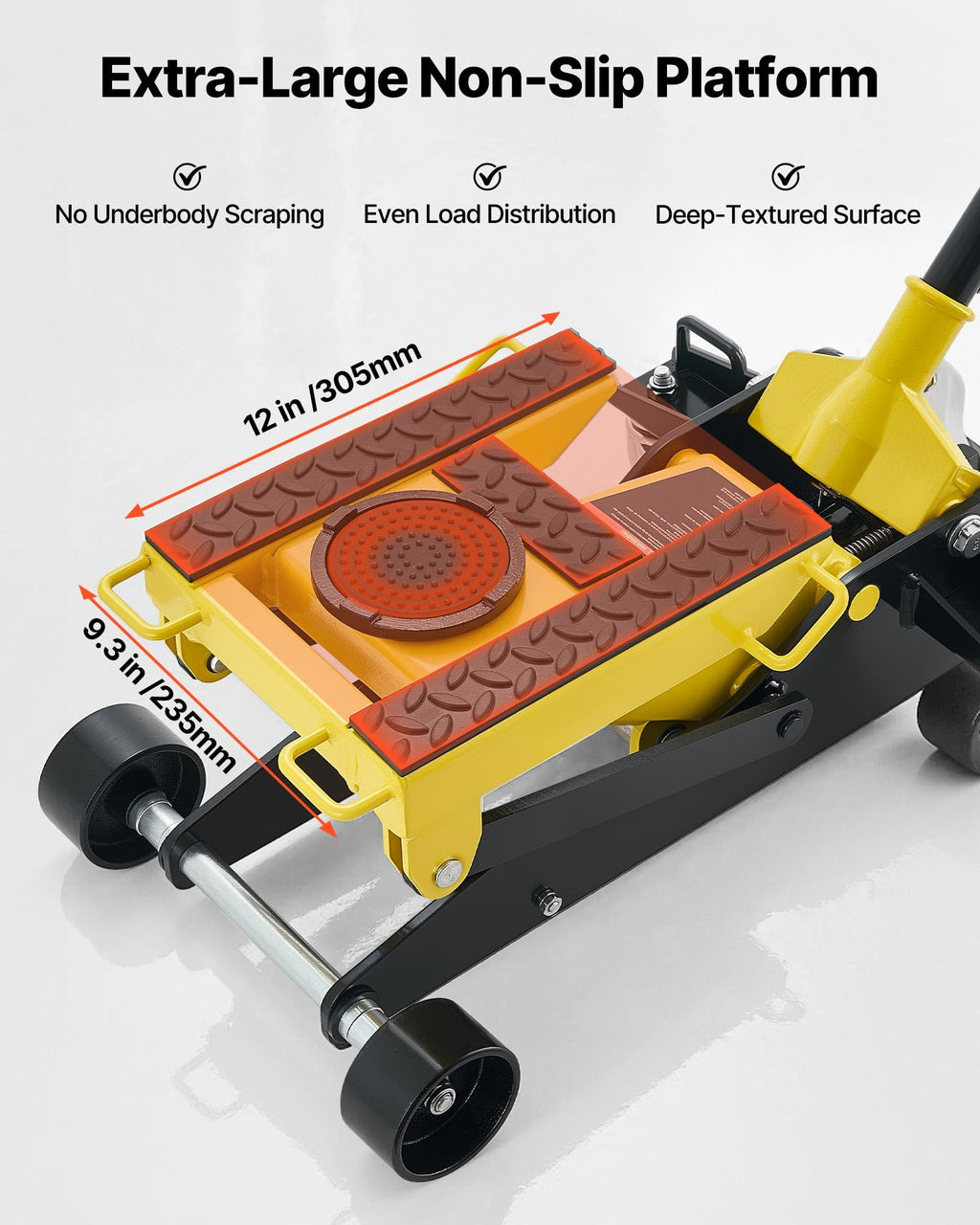 2 Ton Steel Hydraulic Floor Jack B29114