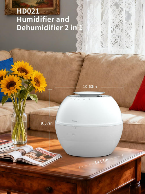 2-in-1 Dehumidifier & Humidifier with Purifier, 101oz Tank K539386