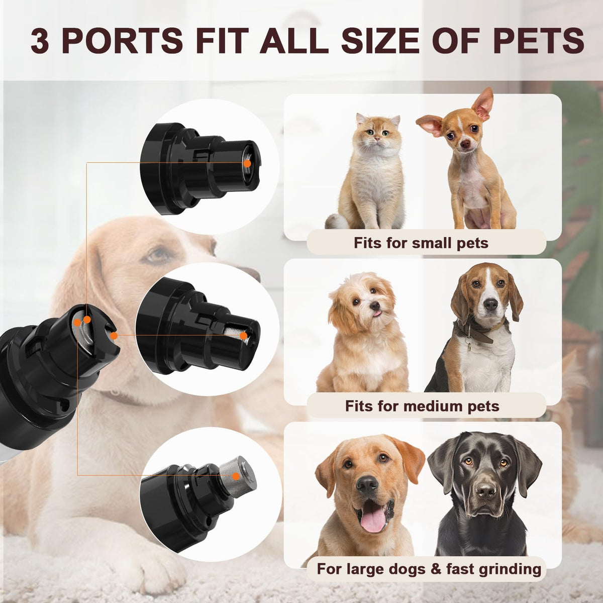 Electric Pet Nail Grinder U5107