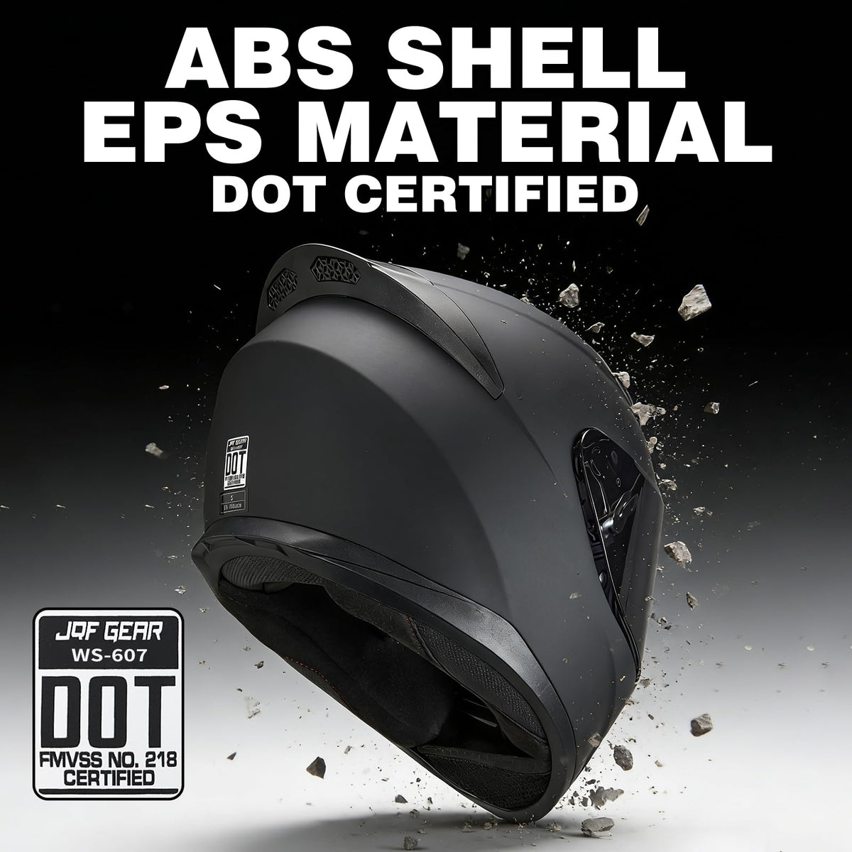Full Face Motorcycle Helmet DOT Approved S2129
