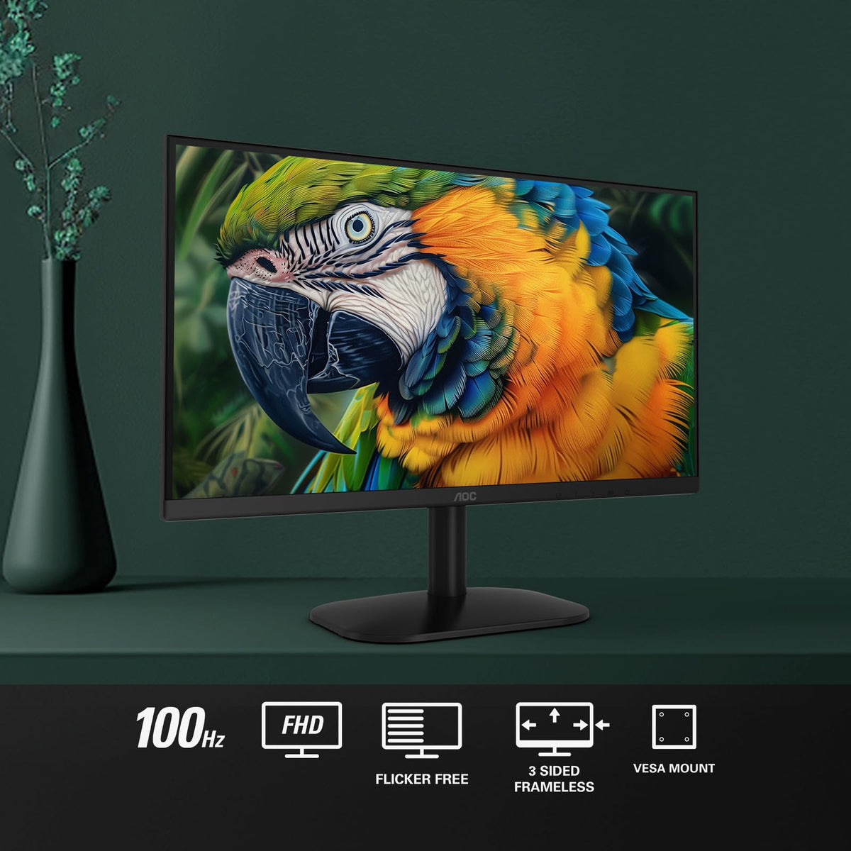 22" Full HD 100Hz LED Monitor Q477324