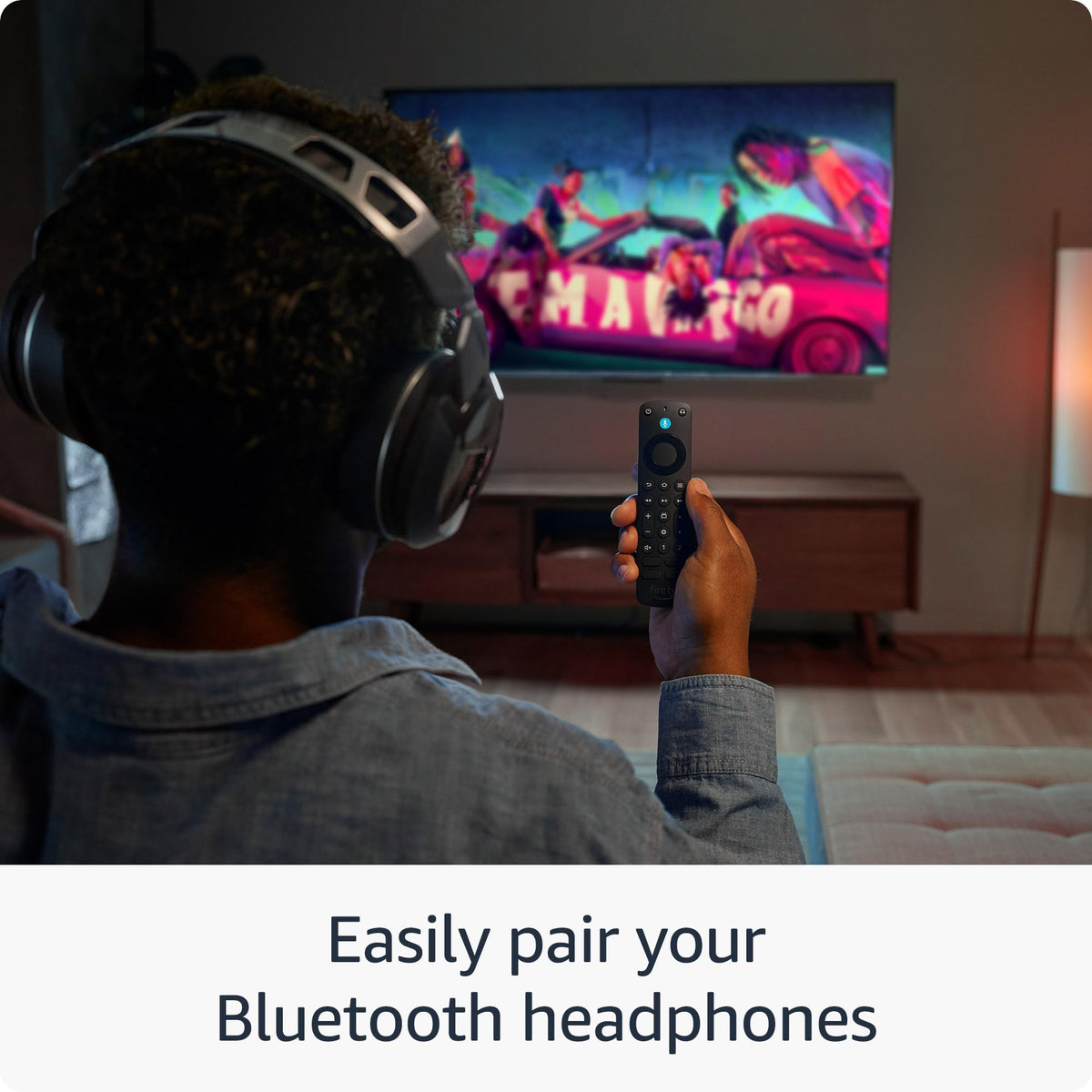 Alexa Voice Remote Pro with Remote Finder and Backlit Buttons D49433