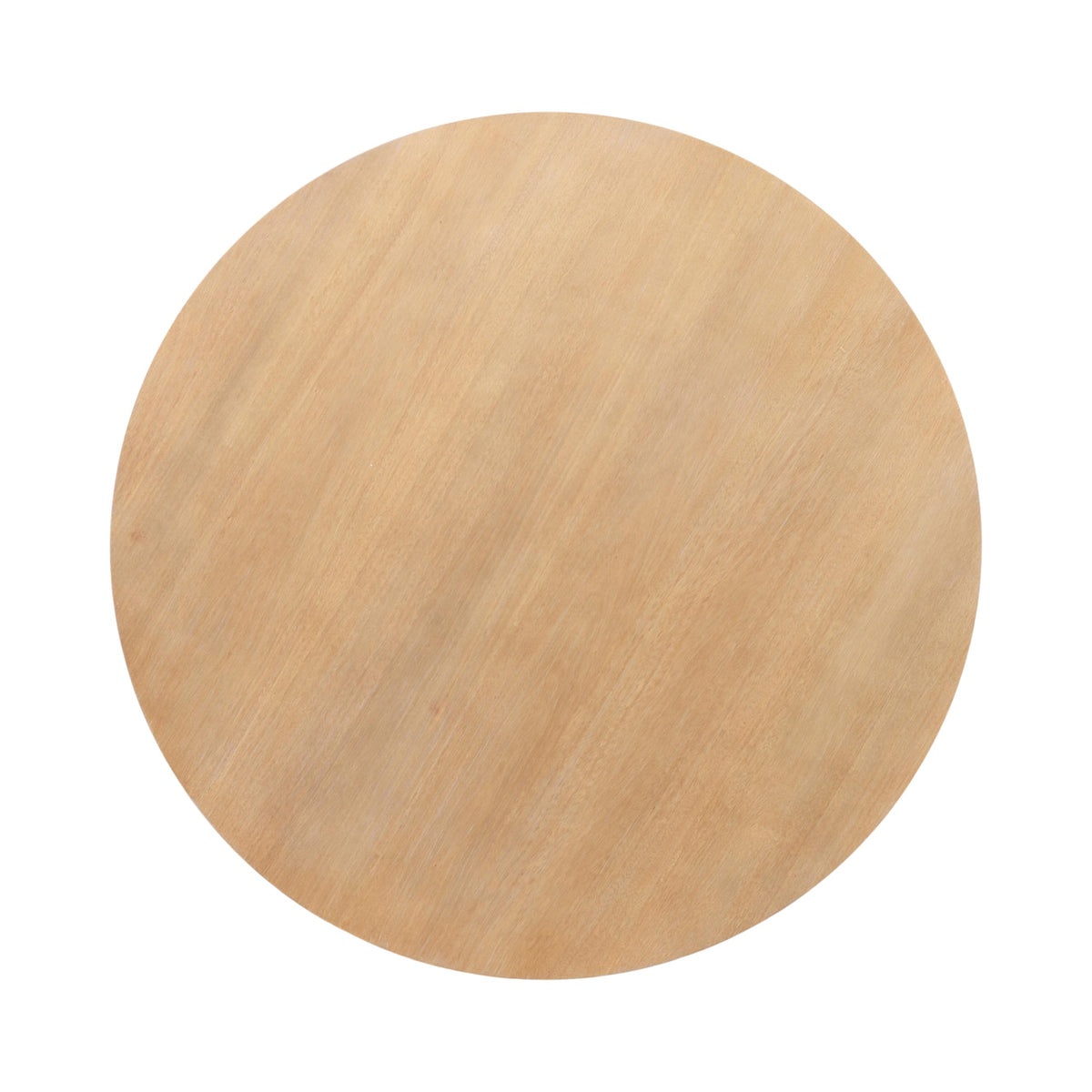 Round Two-Tier Wood Coffee Table with Storage H272826