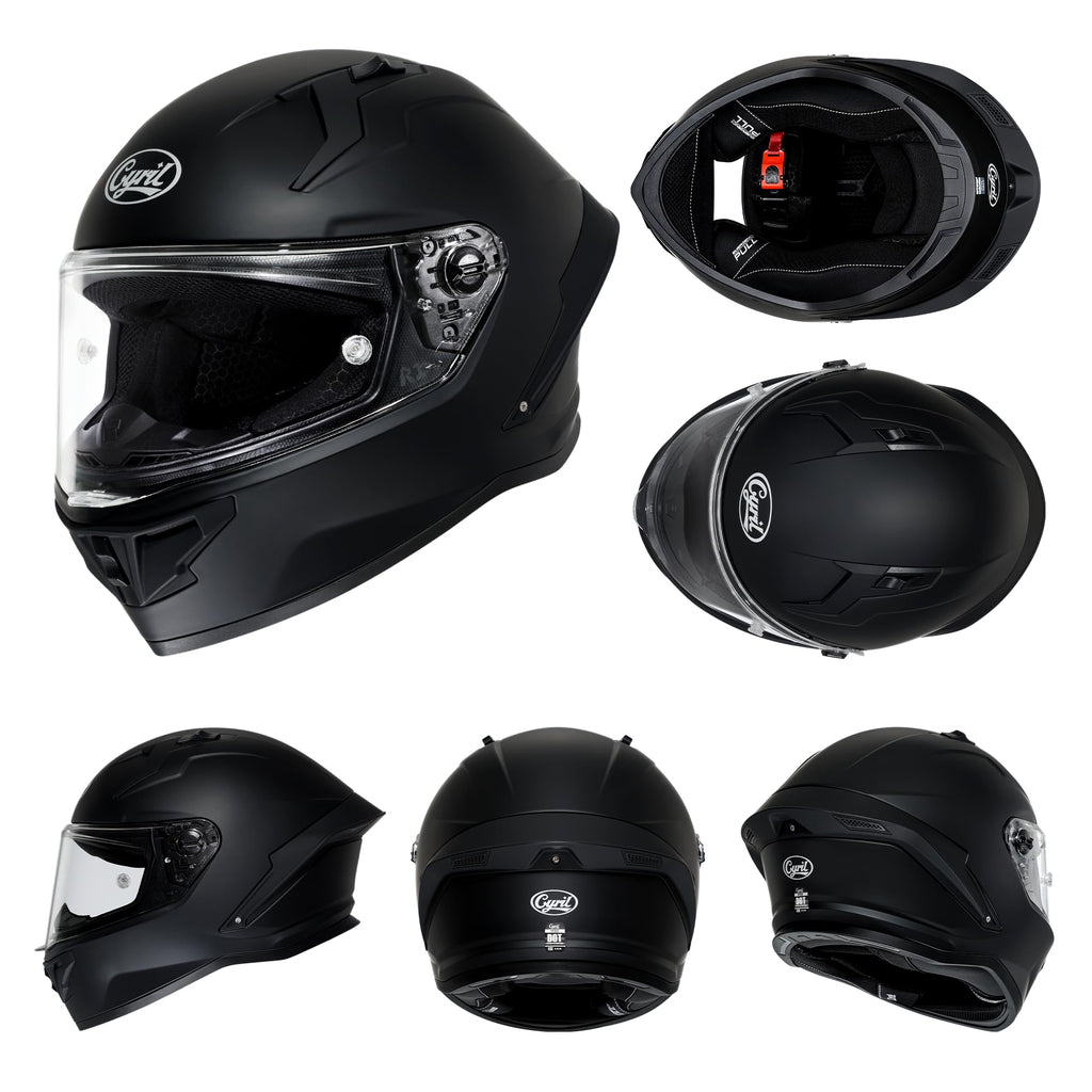 Full Face Motorcycle Helmet DOT Approved C838