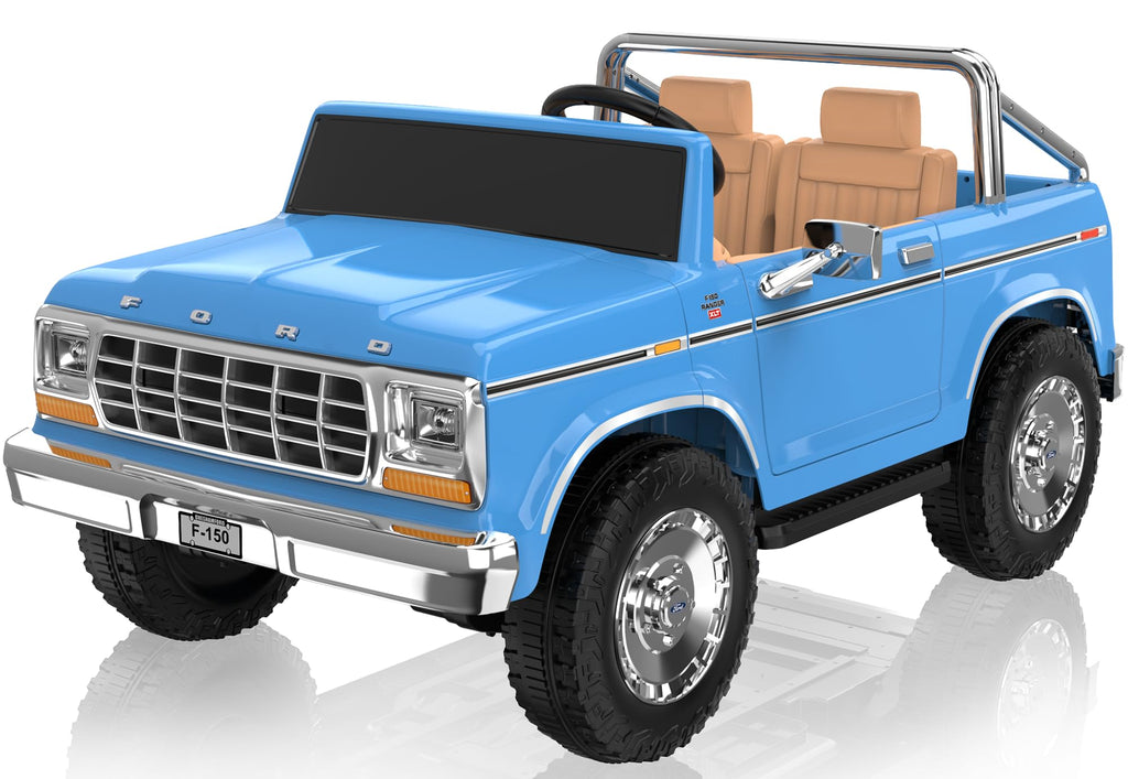 Blue 24V 2 Seater Ride on Car L197196