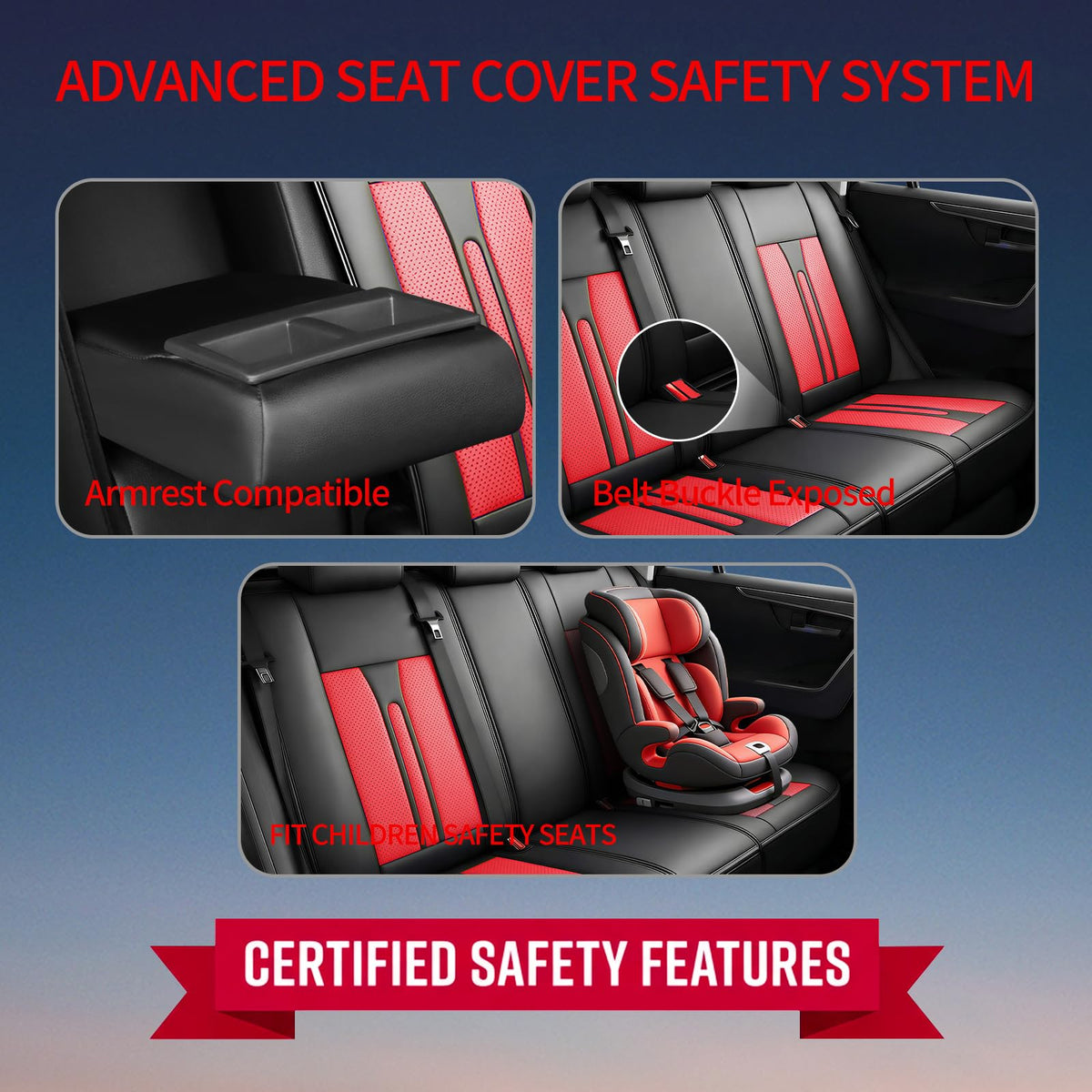 Car Seat Covers Full Set 5 Seat H124672