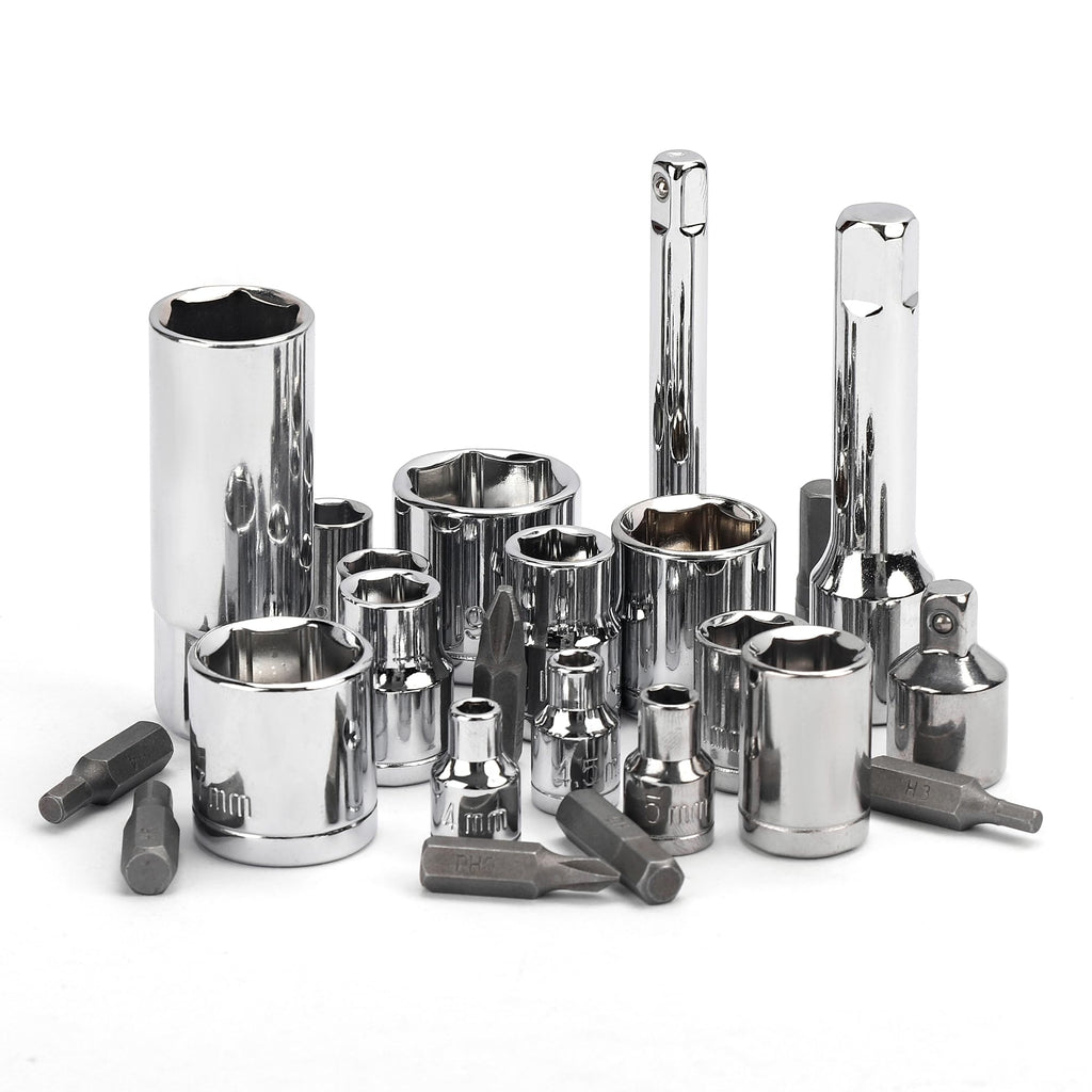 168-Piece Socket Wrench Hand Tool Kit with Toolbox C3454