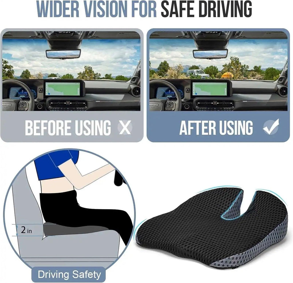 Memory Foam Car Booster Seat Cushion M585