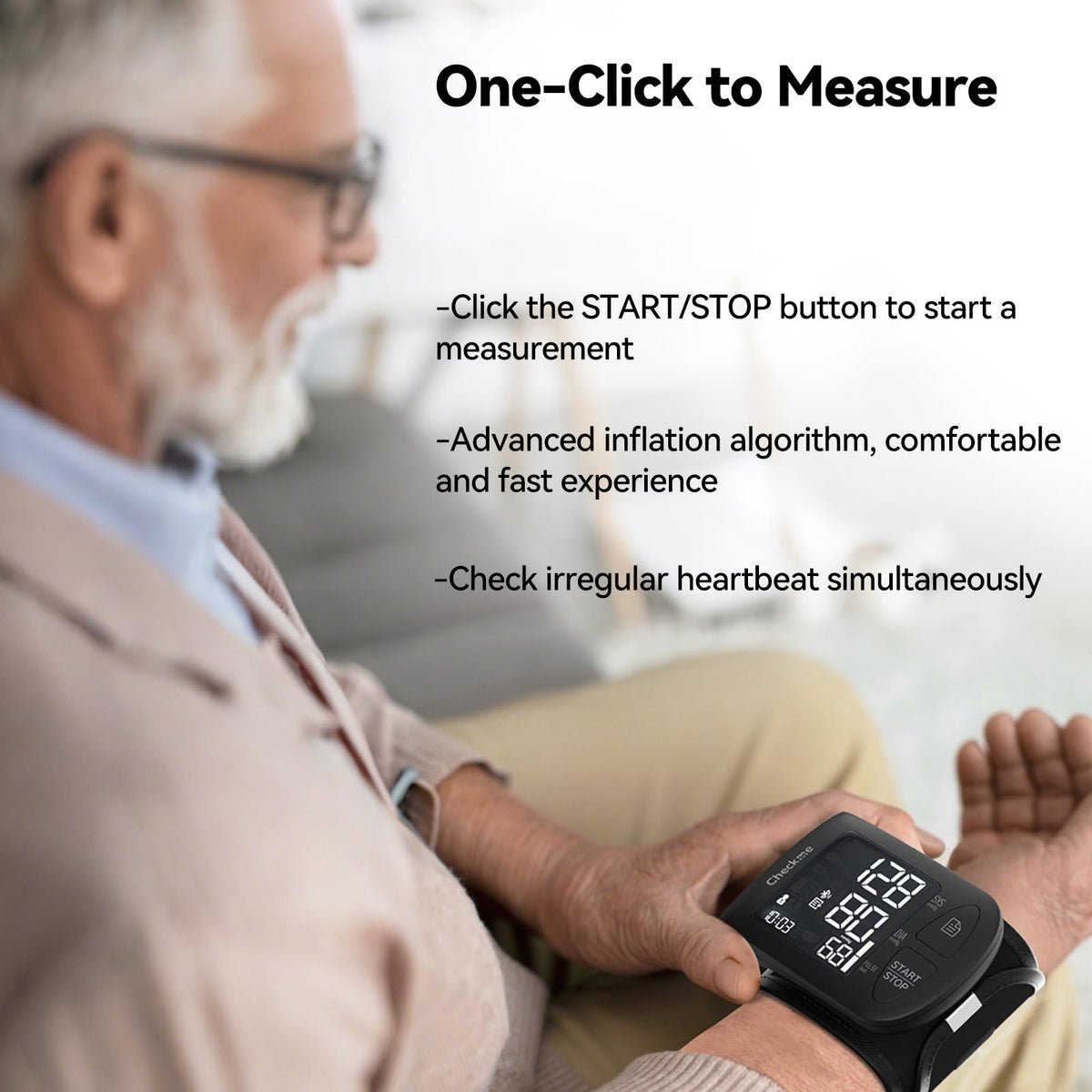 Wrist Blood Pressure Monitor E606