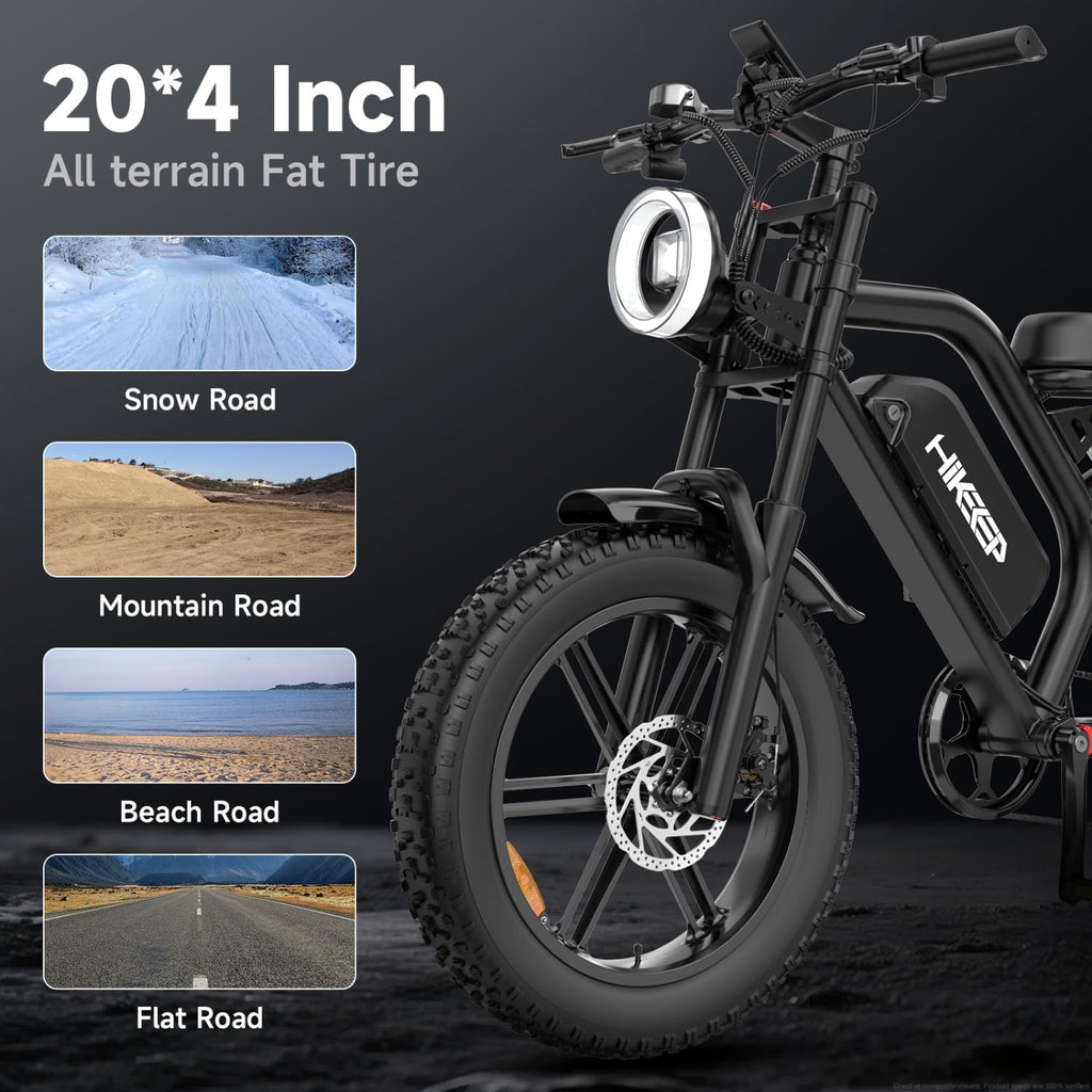 1500W Fat Tire Electric Bike J2059