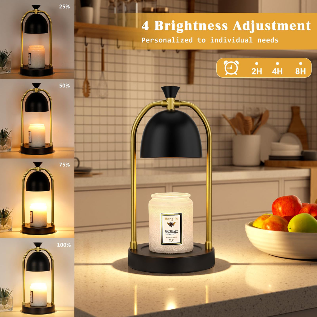 Candle Warmer Lamp with Timer 2 Pack Q441985