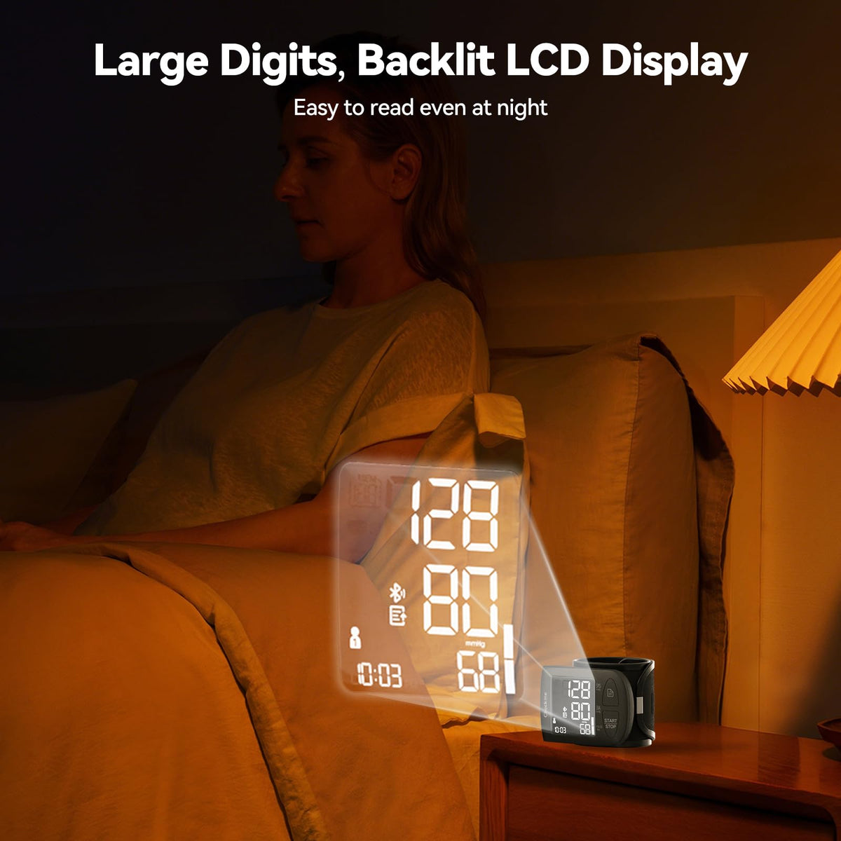 Wrist Blood Pressure Monitor E606