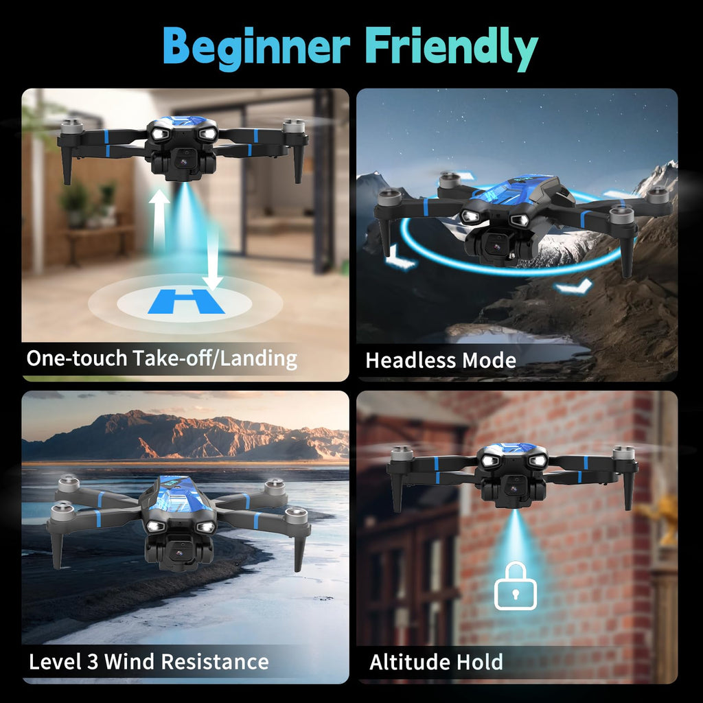Foldable Drone with 1080P Camera J66484