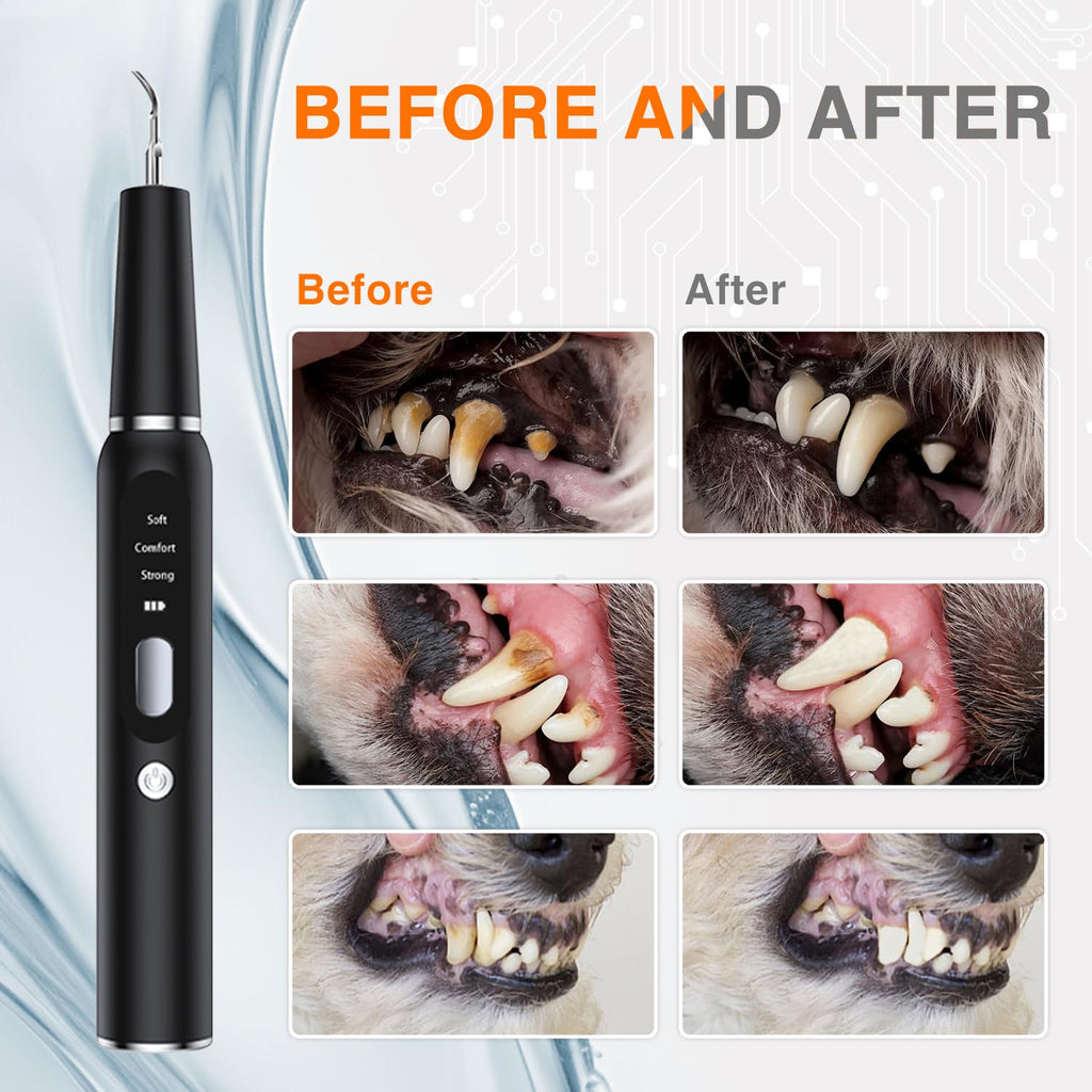 Ultrasonic Dog Plaque Remover with LED Light Y908