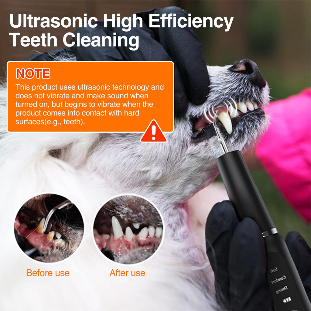 Ultrasonic Dog Plaque Remover with LED Light Y908
