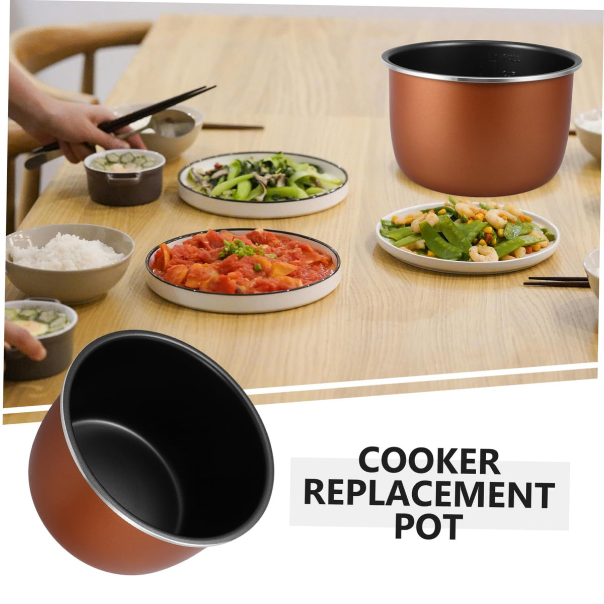 Aluminum Alloy Non-stick 4l Replacement Inner Pot G855